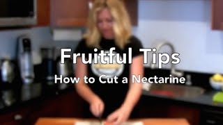 How to Cut a Nectarine  The FruitGuys [upl. by Klepac]