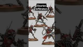 Sicarian Infiltrators 10th edition 40K warhammer40k [upl. by Assirok799]