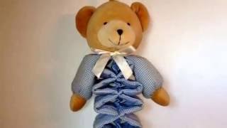 HARRODS Store Musical Childrens Lullaby Cot Toy Bear Video  You are My Sunshine Music [upl. by Arrak256]