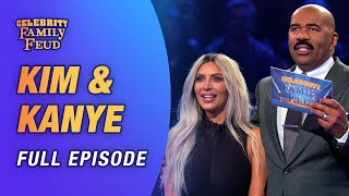 The Kardashians vs The West Family Full Episode  Celebrity Family Feud [upl. by Cassondra]