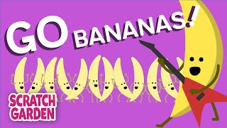 Go Bananas  Camp Song  Scratch Garden [upl. by Nide]