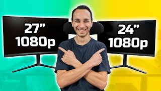 Best Monitor Size For 1080p 1440p 4K amp Ultrawide Monitors Pixel Density Explained [upl. by Marfe]