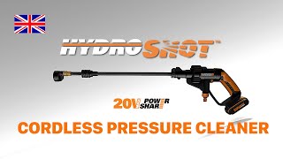 Worx WG620E Cordless Pressure Cleaner UK [upl. by Valery471]