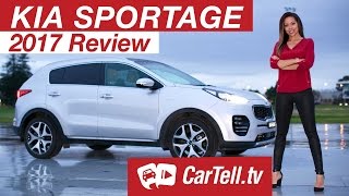 2017 Kia Sportage Diesel Review  CarTelltv [upl. by Kalvn981]