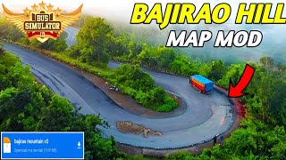 Map Mod Bussid 412  Released Bajirao Mountain Map Mod For Bus Simulator Indonesia।Bussid Mod Map [upl. by Lonny334]