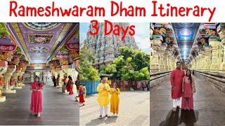 Best Rameshwaram Dham Itinerary 3 Days Special Mani Darshan  22 Teertham snaan  Meenakshi Temple [upl. by Linehan455]