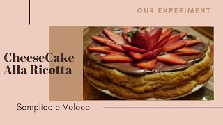 Ricetta NY Cheesecake con Ricotta fatta in Casa  Variante [upl. by Grussing602]