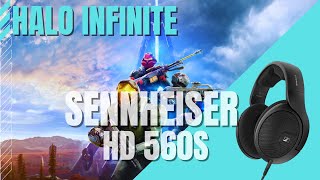 Sennheiser HD 560S Sound Demo in Halo Infinite [upl. by Dnalhsa]