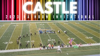 BEATLEMANIA  2023 Castle HS Marching quotKnightsquot amp Color Guard  2023 Rainbow Invitational [upl. by Aekin]