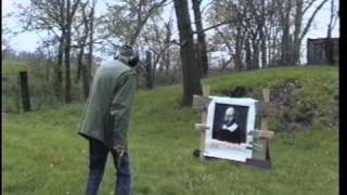 William Burroughs shooting William Shakespeare [upl. by Lemahs718]