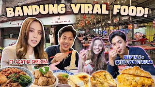 HUNTING KULINER VIRAL BANDUNG BAKMI BAKERY GELATO DLL FT AGATHA CHELSEA [upl. by Siuraj]