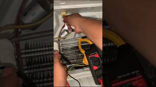 Refrigerator leaking water easy fix shorts shortvideo technology shortvideo [upl. by Shing]