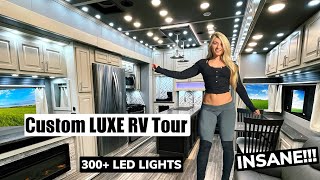 Carriejune Bowlby CUSTOM Luxe Fifth Wheel Camper RV TOUR  Misscarriejune [upl. by Midas]