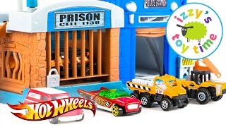 Cars  Hot Wheels and Fast Lane Police Adventure Matchbox Playset  Fun Toy Cars [upl. by Soll689]