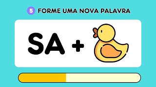 Palavras para aprender a ler  Qual é a palavra  Jogo infantil  Palavras simples  Sílabas [upl. by Neeham]