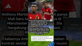 Anthony Martial gabung AEK Athens manchesterunited anthonymartial shorts [upl. by Annirtak]