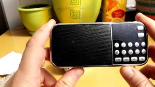 iCHENLE L  088 Portable Mini Speaker MP3FM radio  Everbuyingnet [upl. by Stafford823]