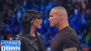 WWE Full Match  Rhea Ripley Vs Randy Orton  SmackDown Live Full Match [upl. by Ahsaei]