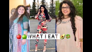 What I Eat in a Day to LOSE 70 POUNDS FAST EASY FOR STUDENTS [upl. by Cormick]