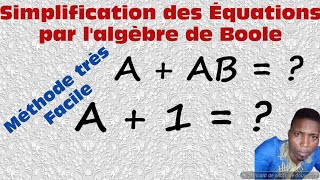 Algèbre de Boole comment simplifier une équation logique avec lalgèbre de Boole indiamaroo movies [upl. by Hunley893]