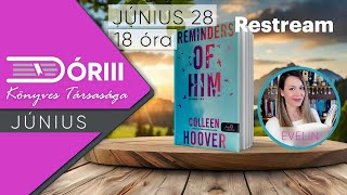 Colleen Hoover Reminders of Him – Emlékek róla  Dóriii Könyves Társasága [upl. by Ful667]