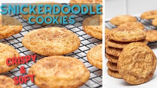 Easy Snickerdoodle Cookie Recipe [upl. by Aener189]