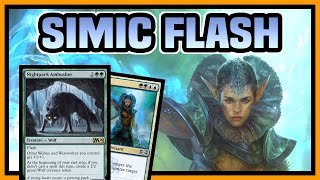 💦 PIONEER Simic Flash  2 years later 【 MTG Gameplay 】 [upl. by Eeneg]