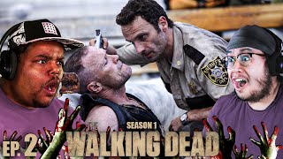 The Walking Dead REACTION Season 1 Episode 2 quotGutsquot [upl. by Green386]