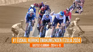 1 ITZULIA WOMEN 2024  GASTEIZELGOIBAR  UCI WOMEN WORLD TOUR [upl. by Eyak]