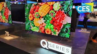 TCL and their new Q6 series and Inkjet printed Oled Prototype 8K TV [upl. by Leziar]