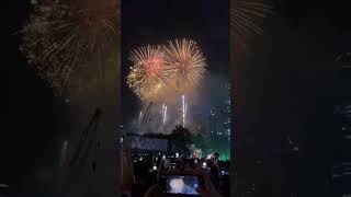 PESTA KEMBANG API DI KLCC KUALA LUMPUR MALAYSIA viralvideo shortvideo [upl. by Irehc]