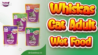 Whiskas Wet cat Food Catlitterlk  Sinhala [upl. by Beichner]