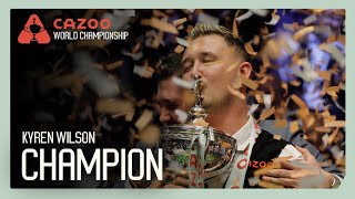 EMOTIONAL WILSON WINS TITLE  Cazoo World Championship 2024 😭 [upl. by Hildie]