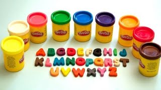 Play Doh ABC Song  abc video  Learn Alphabets  Alphabets Kids Rhymes [upl. by Massingill]