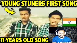 India 🇮🇳 Reaction On YOUNG STUNNERS FIRST SONG Burger e Karachi  GDX Reacts [upl. by Tomlinson]