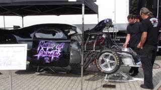 3000HP Dragster really loud sound [upl. by Atsed]