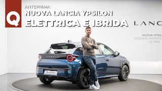 Lancia Ypsilon 2024 è TUTTA nuova eccola DAL VIVO interni tecnologia e motori [upl. by Ahsimin308]