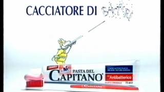 Pasta del Capitano Spot anni 199798 quotVignette Biassoni  Cacciatore di Batteriquot [upl. by Meir]