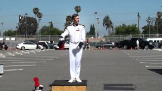 Drum Major James Caestecker  World Class Conducting  2012 Drum Major Championships [upl. by Wilone863]