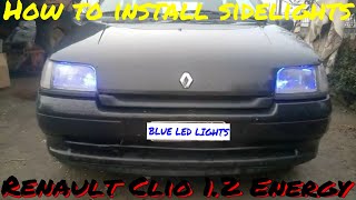 How to install Blue LED sidelights on your car [upl. by Kauslick]