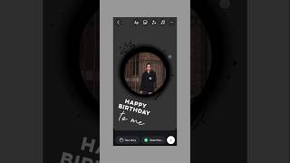 😊❤️New Instagram Story Idea For Birthday  Instagram Story Idea instagram cool story shorts [upl. by Goody12]