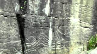 Petroglyphs Sproat Lake [upl. by Aihsatsan]