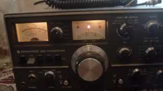 Kenwood TS520 SSB HF Transceiver [upl. by Nadnal]