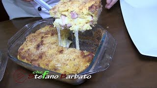 GATEAU DI PATATE  Due Ricette una Classica e una Golosa Chef Stefano Barbato [upl. by Eitsim]