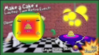 How to get the quotA Classy Threequot And quotThose Were The Daysquot Badge in Make A Cake Retro Event [upl. by Pippas587]