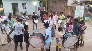 koothambakkam bajani Kovil festival 🙏 vasanth Boys in mirattal adi🥁✨💥 pls 🎧 use3 [upl. by Alemat]