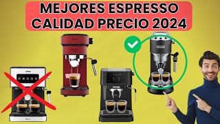 🏆☕ Las MEJORES Cafeteras ESPRESSO CALIDAD PRECIO 2024 ☕🏆 [upl. by Euqinot925]