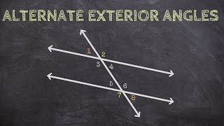 What are Alternate Exterior Angles [upl. by Sisto743]