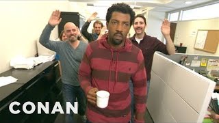 Please Stop Congratulating Deon Cole On Obamas ReElection  CONAN on TBS [upl. by Benedic]