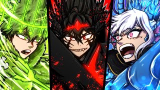 Asta Vs Yuno Vs Noelle In Every Arc [upl. by Annor]